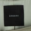 anuans long wool trench coat F beige Women Used