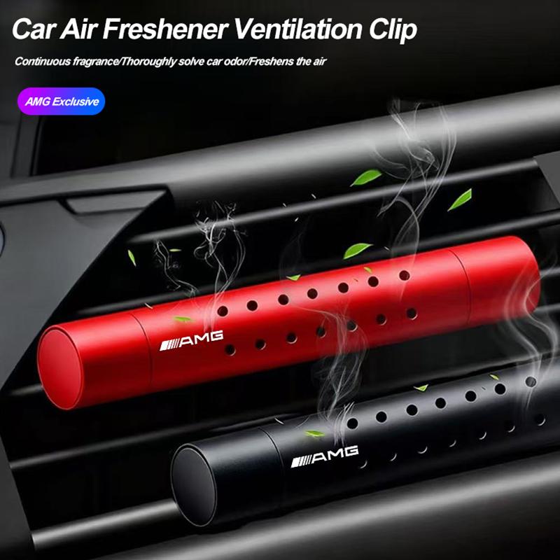 Car Air Freshener Ventilation Clip Auto Interior Perfume For Mercedes Benz AMG W203 W205 W206 W211 W220 W212 W201 W210 W108 W168