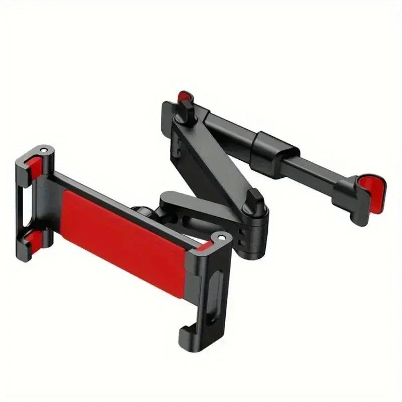 Car Headrest Tablet Holder – 360° Rotating Mount for iPad Mini/Air/Pro & Phones 4.7-12.9" Stand for Desk, Home & Travel Use