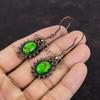 Copper Green Turquoise Earring Copper Wire Wrapped Earrings Beautiful Gemstone Jewelry Handmade Earring Anniversary Gift Copper Wire Jewelry