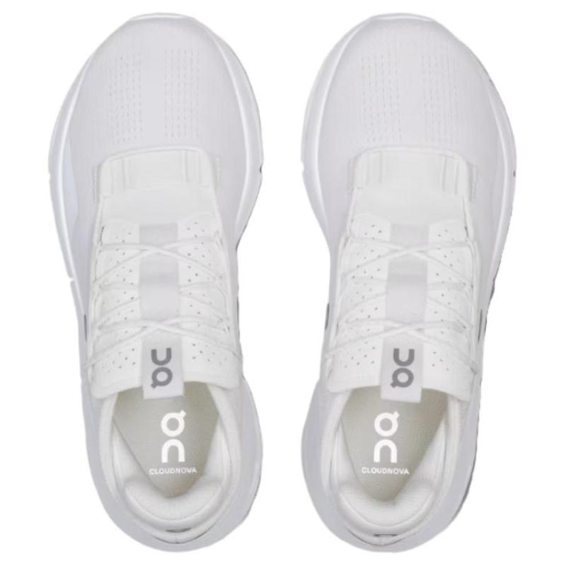 On Running Cloudnova 2 All White Women's Sneakers 3WE30220108