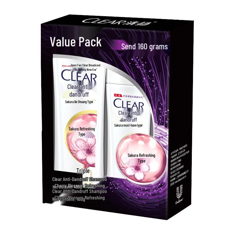 

Clear Anti-Dandruff Scalp Care Cherry Blossom Shampoo