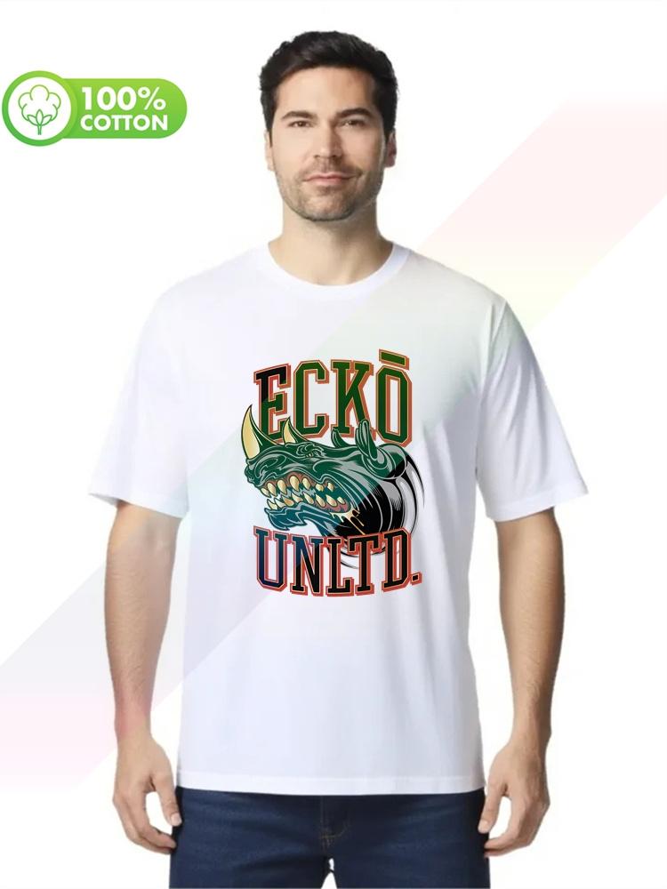 100 Cotton Round Neck Heavy Weight Unisexs Tshirt Eckounltd 80s Unisexs O Neck Short Sleeve S3xl Tops Tees