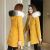New Product Waist Slimming Mid-length Cotton Coat Women Windproof Warm Thickened Cotton Coat Women