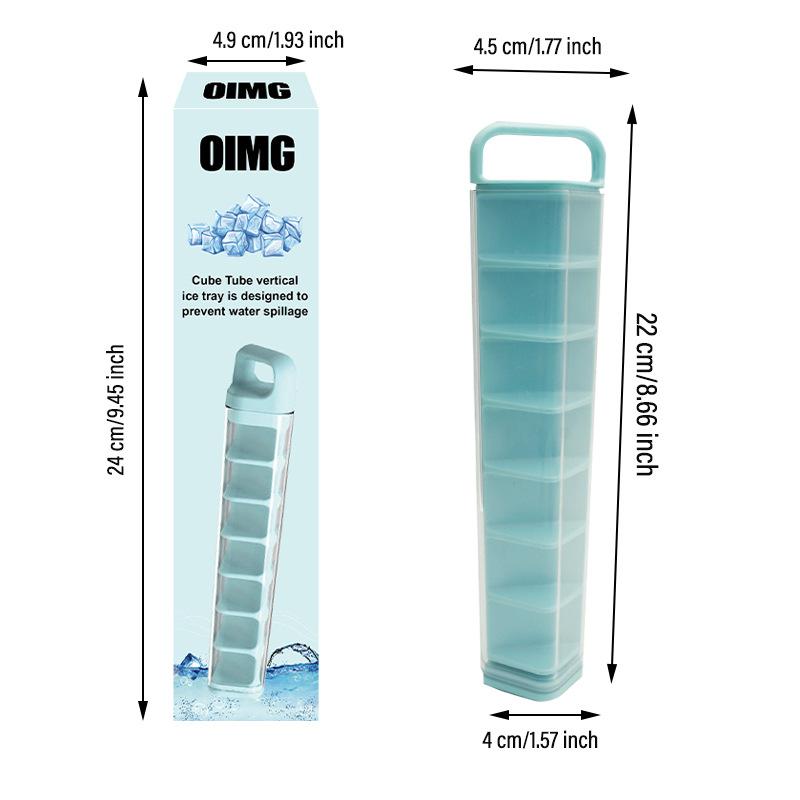 

1Pcs Creative Portable Ice Cube Tray Ice Maker Kitchen Gadget for Cocktails and Drinks Safe Material Refrigerator