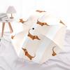 1pc Dachshund Pattern Automatic Open/Close Umbrella with One Touch Button,, Windproof Design   Lightweight Portable Umbrella for Women & Men6103