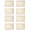 8pcs Handmade DIY Frame 14*19cm Customizable Wood Photo Frame For Gifts Family Bonding Activities Home Decoration Spare Parts