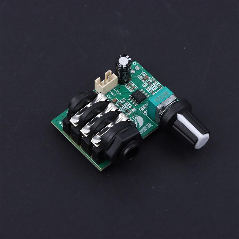 High-Impedance Tl072 12V Guitar Instrument Signal Amplifier Operational Amplifier Preamp Board