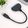 High Speed Transmission SATAs To USB Adapter Easy Installation 25cm Length Hard Drive Reader Plug and Play SATAs To USB Cable