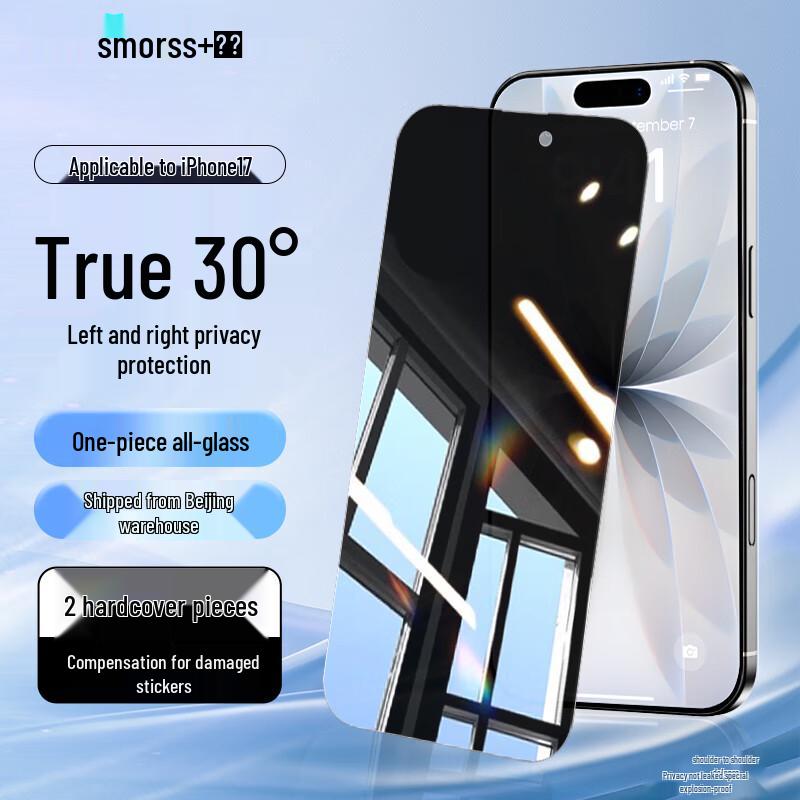 Smorss Screen Protector for Apple iPhone 17 Series