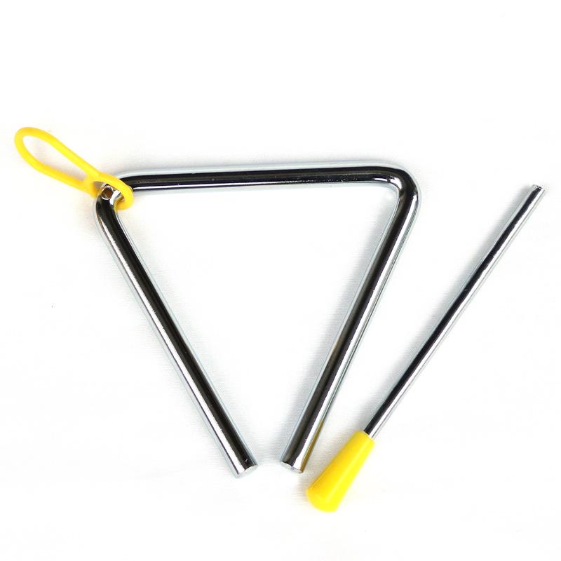6-Inch Percussion Triangle with Frame for Early Childhood Music Education