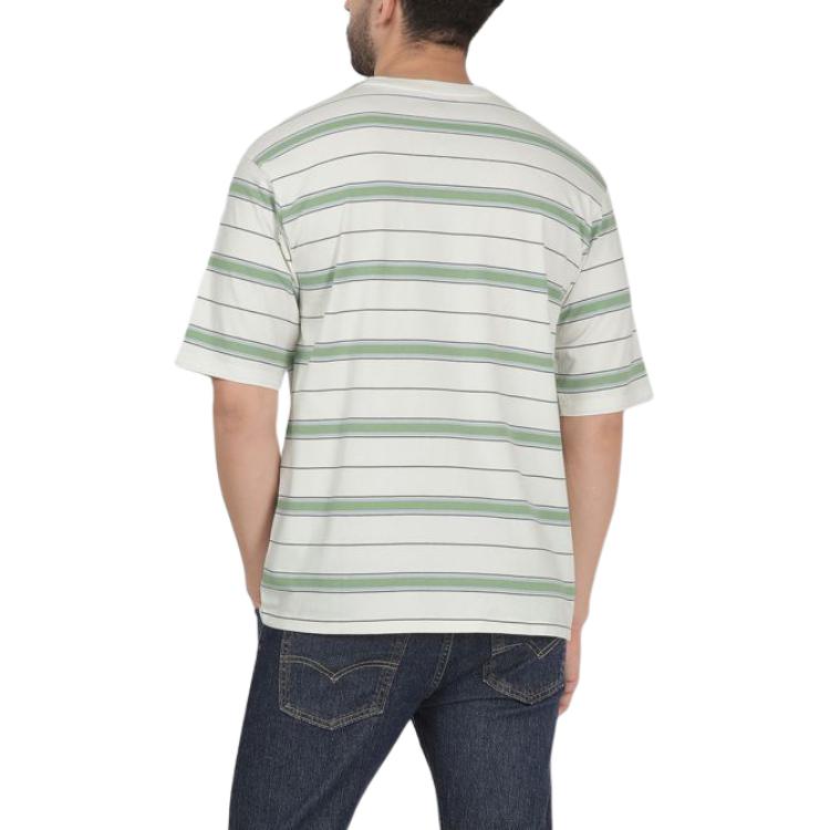 Levi's T Shirt Men's White Green Multicolor A5850-0008