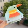 Hairpin Bird Shark Clip Cartoon Acetate Shark Clip Creative Woodpecker Hair Claw  Daily