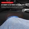 Leather Car Pillow Car Knee Pad Elastic Memory Foam Leg Pad For Ford Fiesta Ranger Focus Kuga Mustang MAX Transit Mondeo Esco