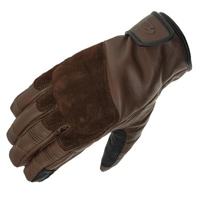 Leather Winter Gloves for Motorcycles Z Series Brown L GK-849 -