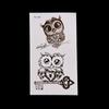 Waterproof Cartoon Owl Cute Temporary Decal Fake Tattoo Sticker Body Art Decor