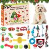 Interactive Pet Toys Toy Advent Calendar 24-Day Christmas Countdown Cat or Dog Set for Pets Safe