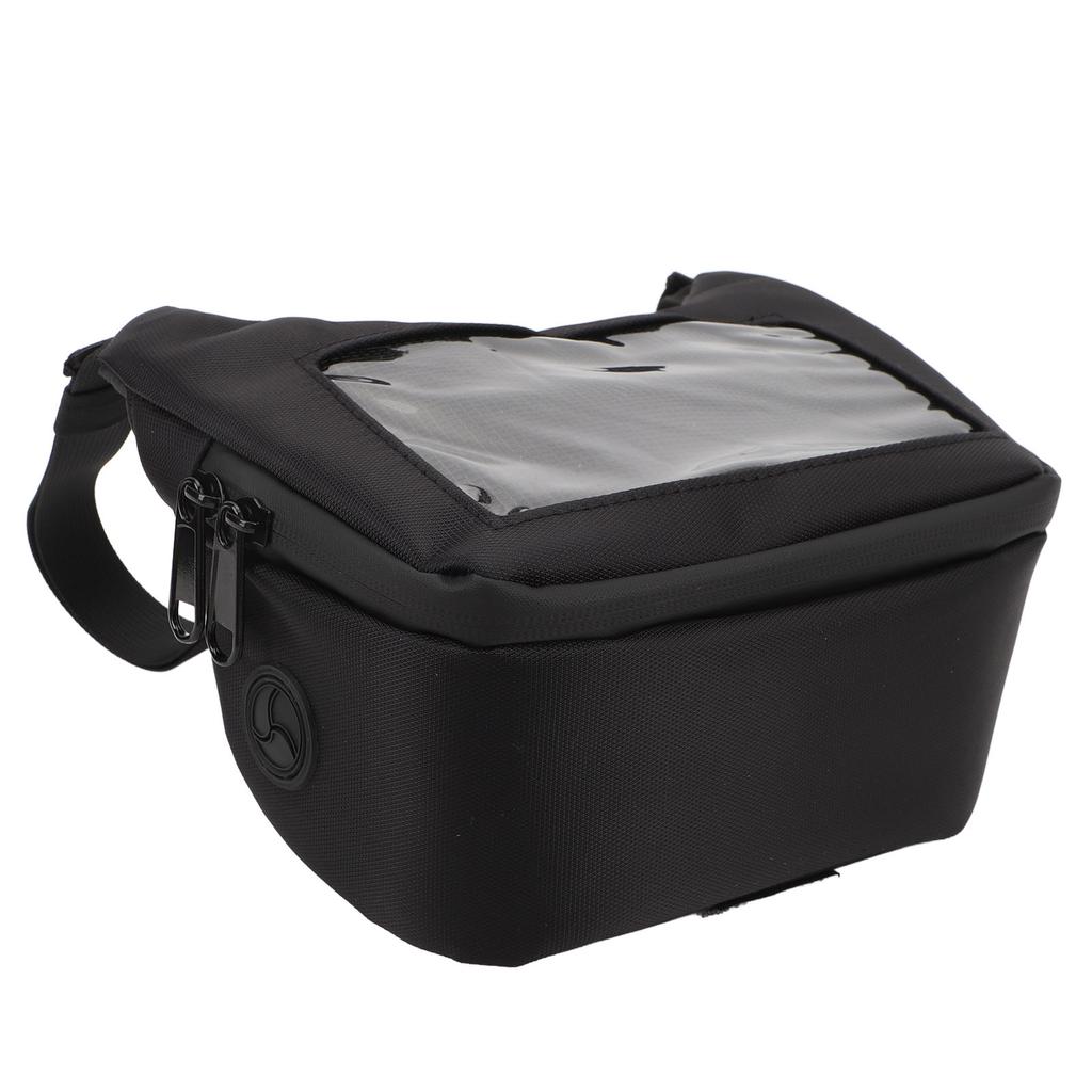 Motorrad Lenkertasche Touchscreen Bedienung Wasserdicht Schwarz Universal Ersatz für Vespa