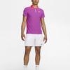 Nike Court Slam Dri-FIT ADV Tennis Moisture-Wicking Slim Fit Polo Shirt Men Polo Shirts Hot-Purple Purple Mystic-Rose FQ2015-518