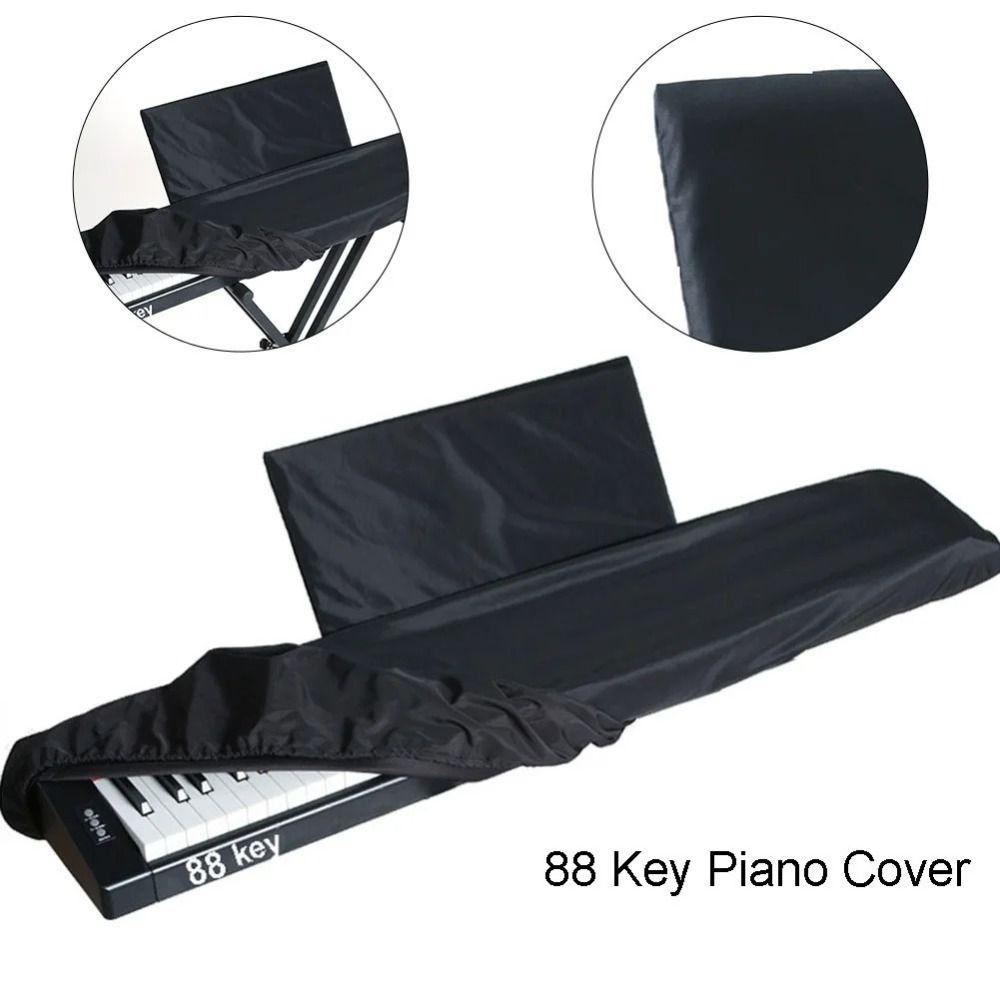 Breathable Electronic Piano Cover Elastic Cord Keyboard Cover Electric/Digital Piano