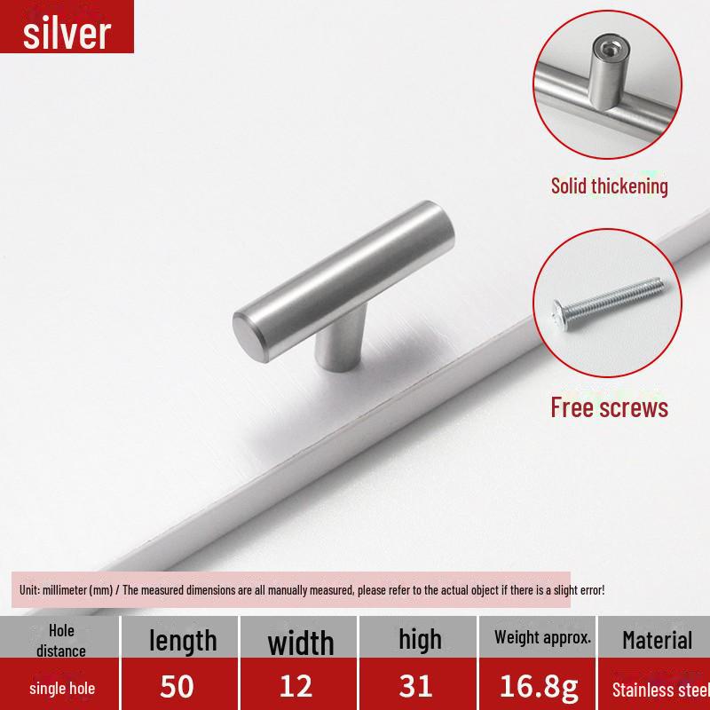 

Сучасна ручка шафи з нержавіючої сталі чорного та золотого кольору