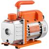 11.36 L Vacuum Chamber with Pump, 3.5 CFM 99 L/min, Single Stage Vacuum Pump, Stainless Steel Degassing Chamber Kit, Tempered Glass Lid, 1.5 M Hose,