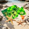 Custom Name Personalized Plants vs. Zombies Print Beach Towel, for Trip Camping Beach Party Home Decor, Birthday Gift for Family & Friends