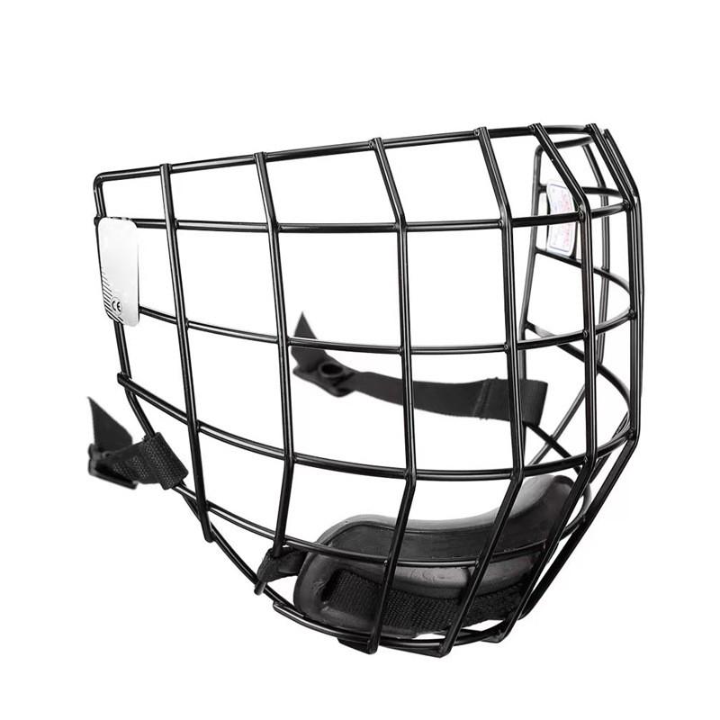 Adult Ice Hockey Helmet Field Safety Protection ABS Material Head Gear S M L Sizes