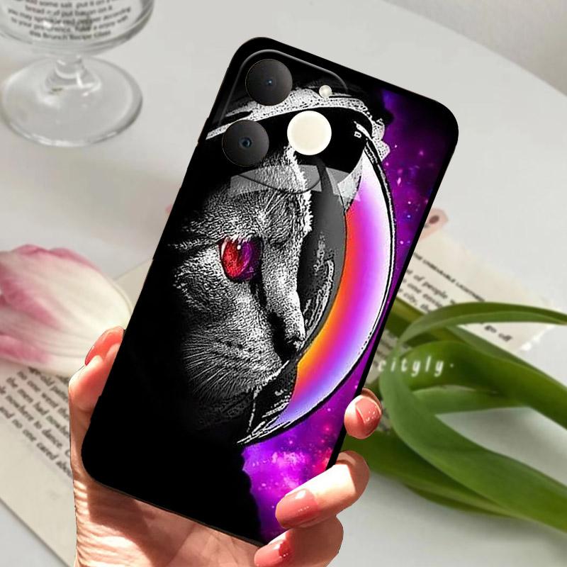 For Realme Note 70 Phone Case Note 70T Cover Cool Lion Wolf Soft Silicone Full Protection Shell Narzo 80 Lite C71 4G India Funda
