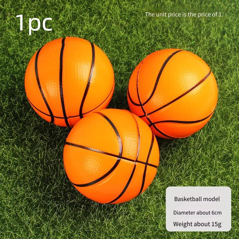 Child Solid Foam Sponge Balls Measuring 6.3CM for Football  Basketball Tennis  And Baseball Creative Theme Party Decoration Kit