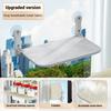 Suction Cup Cat Hammock Breathable Mesh Window Cat Perch Foldable Cat Bed Window Lounge for Indoor Cats Sunbathing Sleeping