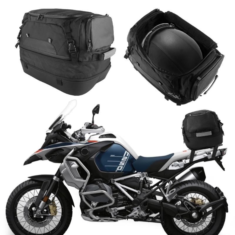 Multifunktionale Motorrad-Heckgepäckträgertasche Sichere & Tragbare Aufbewahrung Praktische & Wasserdichte Tasche für Motorradreisen
