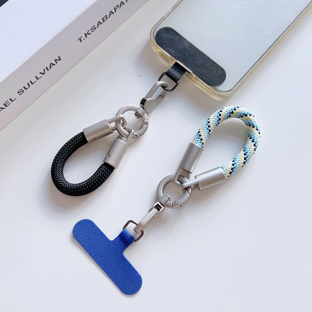 Modisches und personalisiertes Mini-Handy-Lanyard, kurzes Ring-Lanyard, Schlüsselanhänger-Anhänger, Ring-Anti-Verlust-Lanyard