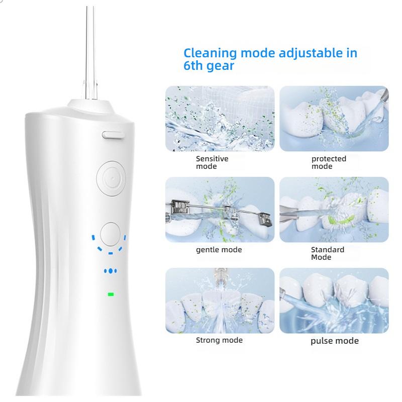 Household electric tooth rinser, tooth cleaner, water flosser, water flosser