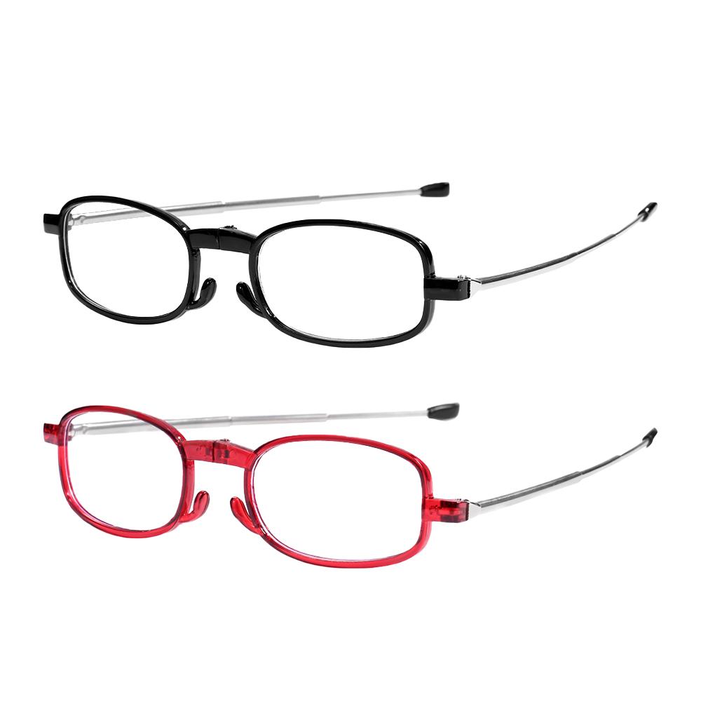 2PCS Fashion Women Reading Glasses Men Vintage PC Frame Presbyopia Eyeglasses Ultralight Hyperopia Eyewear +1.0 +4.0
