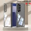 Samsung Z Fold7 Magnetic Transparent Protective Case with Airbag Film Integration