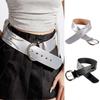 PU Leather Rivet Decoration Belt Personalized Waist Strap Fashion Waist Belt Women