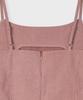 Pallet [Fallett X Lee] Long Slit Denim Dress Pink