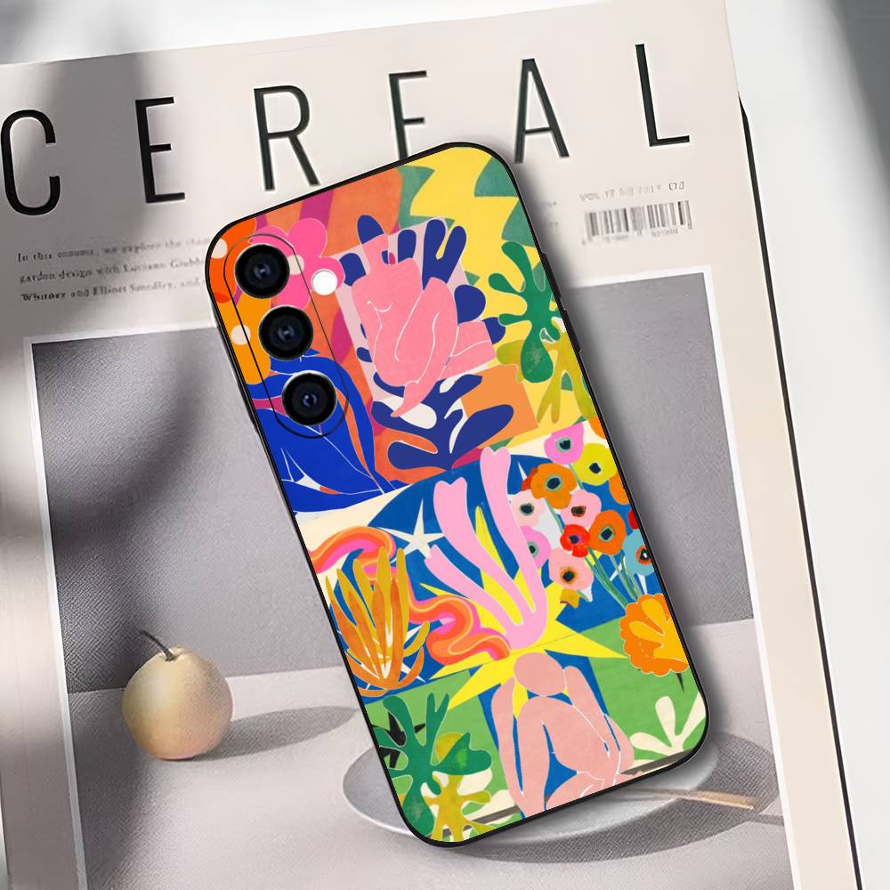 Master of Color Henri Matisse Painting Phone Case Silicone Soft For Samsung Galaxy A73,A72,A71,A70,A53,A52,A51