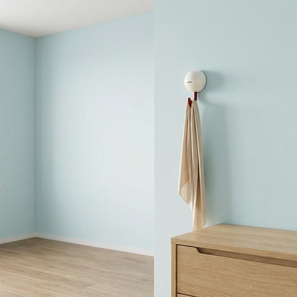 Non-Marking Wall Towel Hooks Plastic Kitchen Storage Hooks Removable Suction Cup Hooks  Door