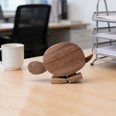 Yousheng Hasen-Ornament Nordischer Stil Handgefertigt Gehende Holztier-Statue Anti-Verformung Zuhause Büro Klassenzimmer