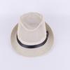 Men's and women's jazz top hats, middle-aged and elderly linen sun hats, jazz hats, men's summer top hats