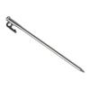 20/25/30/35/40CM Stainless Steel Tent Stake Heavy Duty Outdoor Hiking Camping Tent Tarp Canopy Windproof Ground Spike Nail Metal Tent Peg