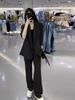 2602 Spring/Autumn Plus Size Women's Suit Jacket & Casual Pants Two-Piece Formal Set