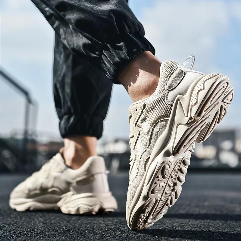 Casual Shoes for Men Sneakers Male Casual Mens Tenis Luxury Shoes Trainer Race Breathable Shoes Fashion Loafers Running