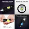 Ultra Bright Portable LED Flashlight COB+XPE Mini Zoom Torch USB Rechargeable Outdoor Camping Emergency Flashlights Lantern