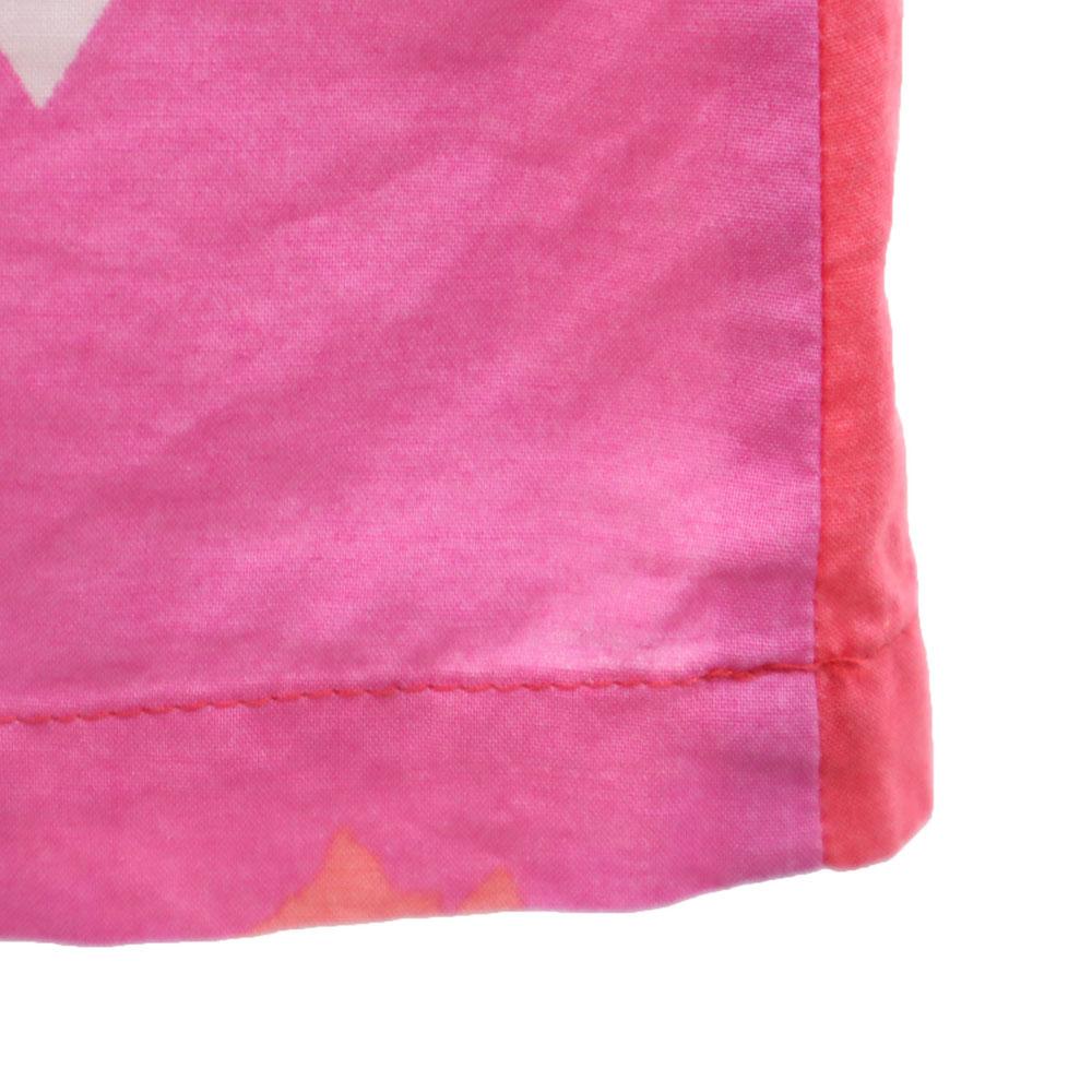 Marimekko Floral No Sleeve Mini Dress 36 Pink Women Used