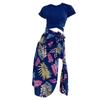Women's Three-Piece Gathered Bikini Set - Sexy Holiday Swimwear