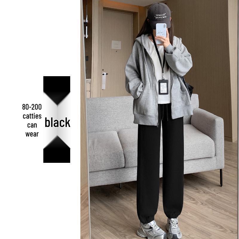 2026 Spring/Autumn Maternity Joggers: Casual, Plus Size, Relaxed Fit, No Belly Support, Petite-Friendly Sports Pants