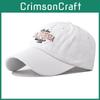 Embroidered Vintage California Wash Baseball Cap For Fashion Activities Summer
